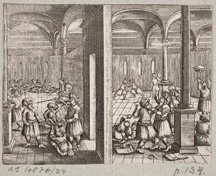 Ilustrace k Adamu Oleariusovi, „Perský Rosenthal od geniálního básníka Schich Saadi […]“, Schleswig 1660