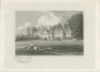 Hagley Hall: rytina, nd [1780-1847]
