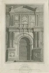 Ingestre Hall - Doorway: rytina, nd [c 1821] (tisk)