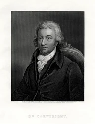 Edmund Cartwright, 1743-1823, britský duchovní a vynálezce mechanického tkalcovského stavu