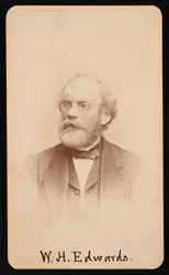 Portrét Williama Henryho Edwardse 1822-1909, cca 1870s 1880s.