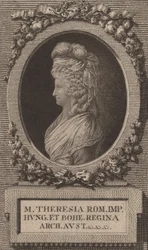 Marie-Thérèse, císařovna Svaté říše římské.