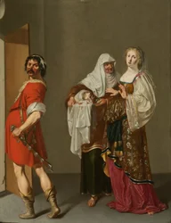 Salome s hlavou svatého Jana Křtitele, polovina 16. století (olej na dřevě)