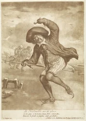 krasobruslař Le Hollandois sur la glace (název na objektu)