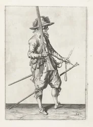 Mušketýr, kolem roku 1600