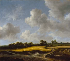 Krajina s obilným polem, kolem 1660