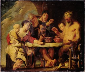 Satyr a rolníci