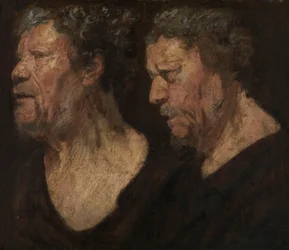 Studie hlavy Abrahama Grapheuse