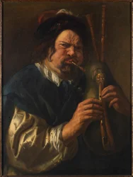Hráč na dudy, 1638-1640.