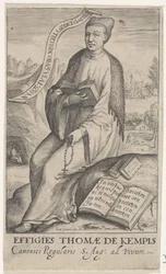 Portret van Thomas v Kempis