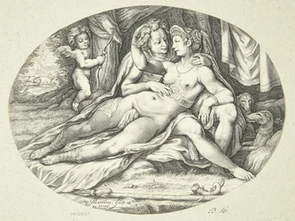 Venuše a Adonis