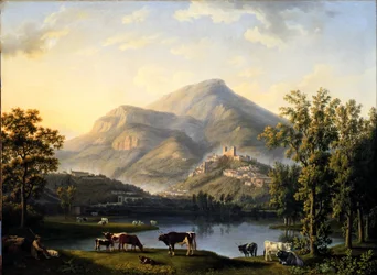 Veduta d’Itri (Krajina s výhledem na Itri)