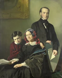 Portrét paní A.J. Schmidt-Keiserové
