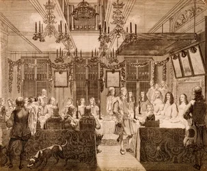 Velký svátek holandských stavů pro krále a královskou rodinu, 1660