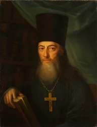Portrét spisovatele Ioanna Ioannoviče Krasovského 1746-1811, 1819