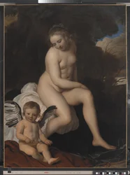 Venuše a Amor
