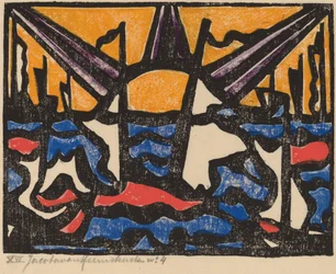 Krajina se Sluncem, c. 1915.