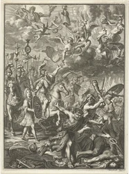Armáda Viléma III porazí nepřátele