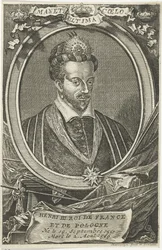 Portrét francouzského Jindřicha III., polského krále a litevského velkovévody