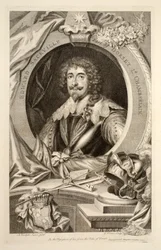Portrét Edwarda Sackvilla, ilustrace z 