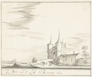 Brána na Lek ve Vianen v roce 1607
