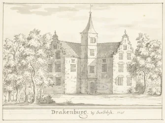 Hrad Drakenburg poblíž Soestdijk