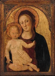 Madonna a dítě, pravděpodobně 1440s.
