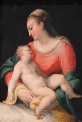 Madona s dítětem, asi 1564 (olej na dřevě)