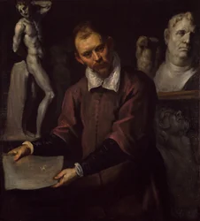 Portrét muže, 1600-1610.