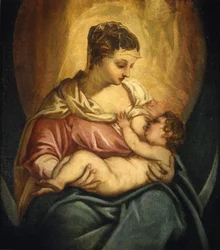 Kojící Madonnu.
