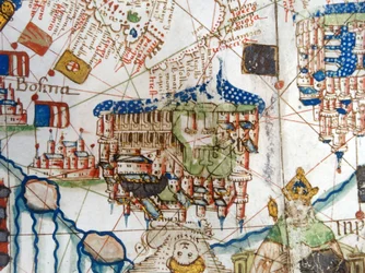 Renesanční mapa Evropy, Jacopo Russo (po), 1528