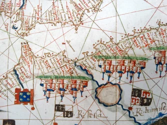 Renesanční mapa Evropy, Jacopo Russo (po) 1528