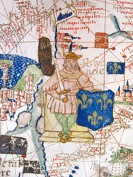 Renesanční mapa Evropy, Jacopo Russo, (po) 1528
