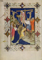 MS 11060-11061 Křížové hodiny: Nešpory, sestup z kříže