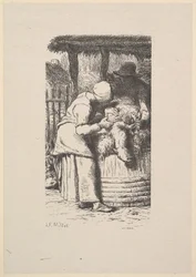Střih ovcí, 1853.