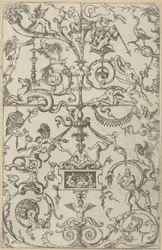 Groteskní panel, 1550.