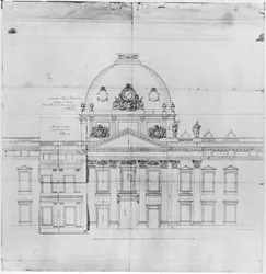 Návrh pro Ecole Militaire v Paříži, 1769