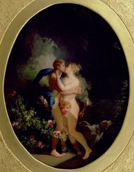 Venuše a Adonis (olej)