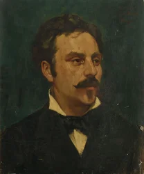 Portrét skladatele Gabriela Faurého 1845-1924, 1878.