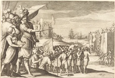 Útok na dvě pevnosti, c. 1614.