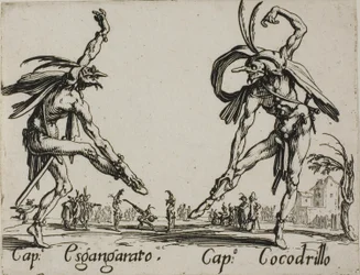 Kapitán Esgangarato - Kapitán Cocodrillo, deska 14 od Balli di Sfessania