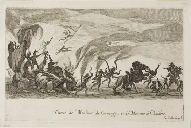 Vstup pana de Couvonage a pana de Chalabre z The Combat at the Barrier