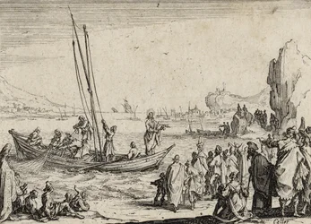 Ježíš káže u moře, 1635