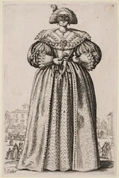 Maskovaná dáma, ze série „The Nobility of Lorraine“