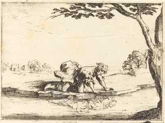 Narcis při pohledu do vody, 1628.