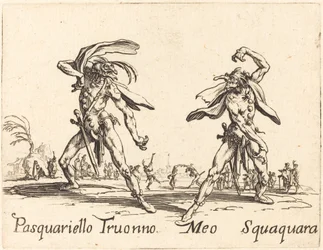 Pasquariello Truonno a Meo Squaquara, c. 1622.