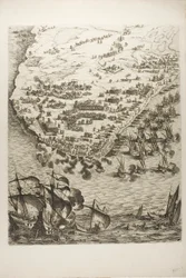 Deska čtyři z Obležení La Rochelle