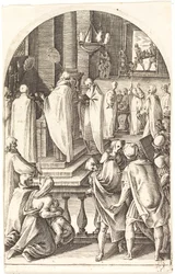 Svatý Basil celebrující mši, 16081611.