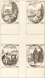 Svatý Hugo; svatý František z Pauly; Svatá Marie Egyptská; Svatý Richard
