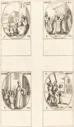 Sv. Simeon Salus; Návštěva; Uložení šatů Panny Marie; Svatý Hiacintus